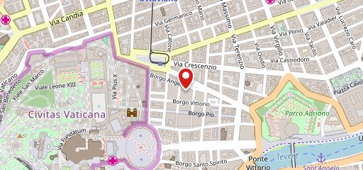 Temakinho Roma Borgo на карте