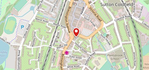 Treatz Sutton Coldfield на карте