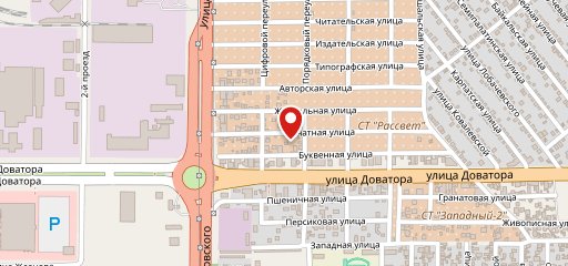 Темпура-Дон на карте
