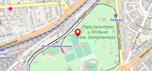 Теннисный клуб на карте