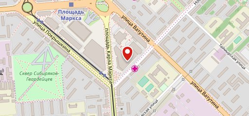 Теплица на карте
