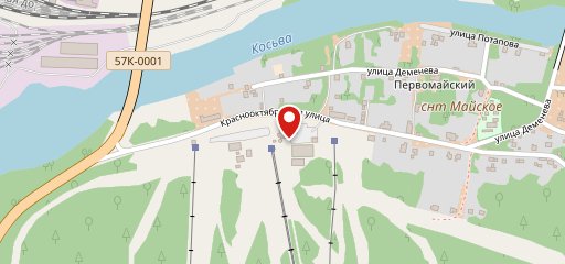 Теплушка на карте