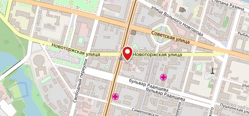 Теплый Дом на карте