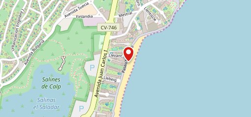 Restaurante Tequilas Calpe на карте