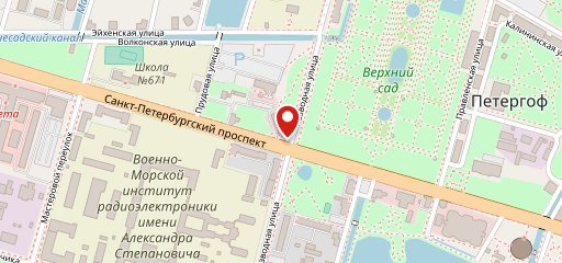 Теремок, Кафе на карте