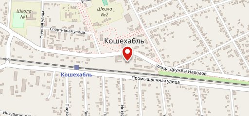 Пиццерия на карте
