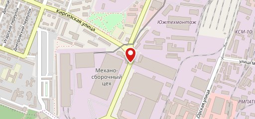 Территория еды на карте