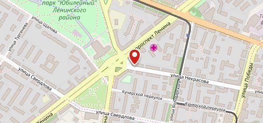 Тещины Блины на карте