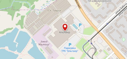 Тещины блины, сеть кафе на карте