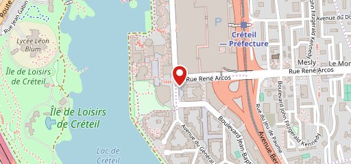 Test Créteil на карте
