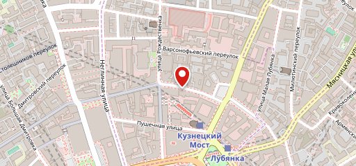 Тест Кафе 1 Moscow на карте