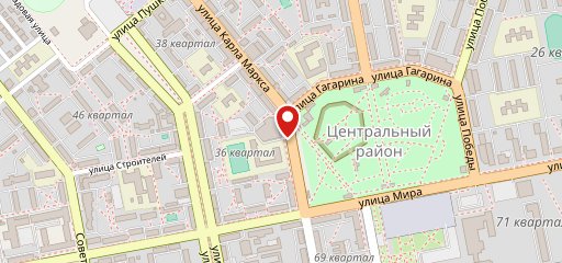 Testo на карте