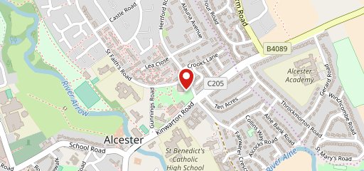 The Alcester Inn на карте