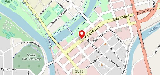 The Alley Sports Bar and Grill на карте