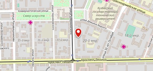 The Баклажан на карте