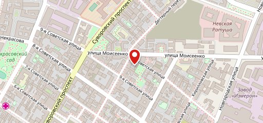 Круглосуточная сауна Балтийский берег на карте