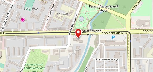 Баржа на карте
