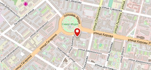 The Бык на карте