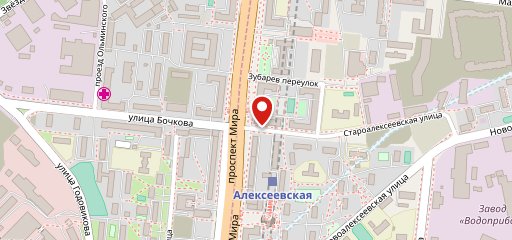 The Бык на карте