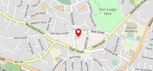The Cherry Tree Horbury на карте