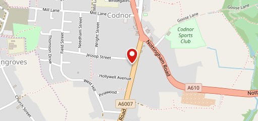 The Codnor Inn на карте