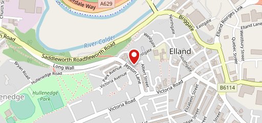 The Fleece Inn - Elland на карте