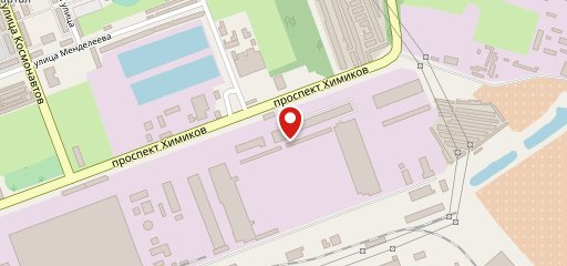 Бывшая столовая Химволокно на карте
