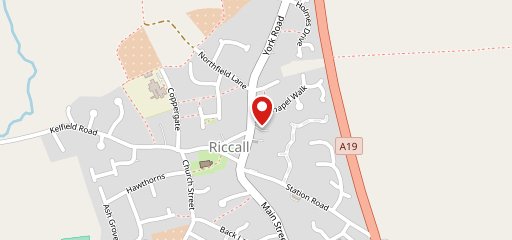Greyhound Riccall на карте