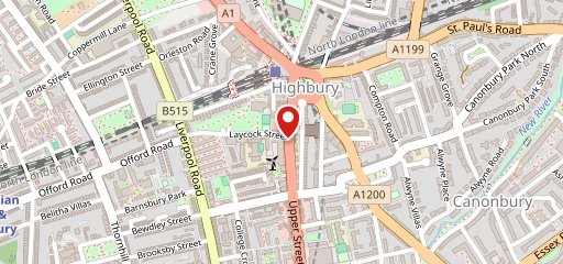 Library Islington на карте