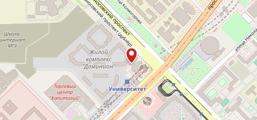 The Море на карте