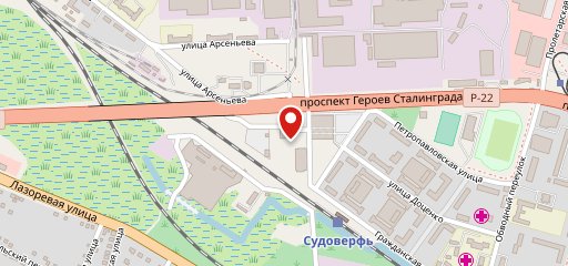 Старое кафе на карте