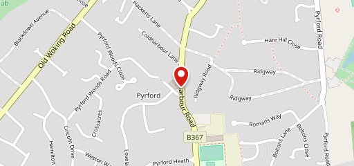 The Pear Tree - now Copper Coffee Pyrford на карте
