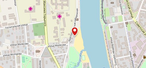 The Пляж на карте
