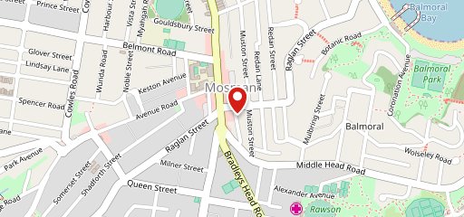 The Raglan Mosman на карте