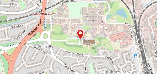Seasons Cafe @ Guildford Cathedral на карте