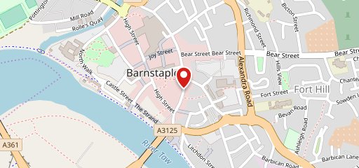 The Riser Barnstaple на карте