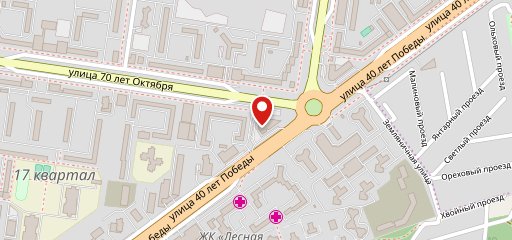 The родственники на карте