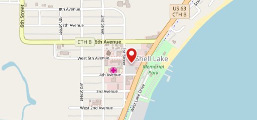 Shell lake lunchbox на карте