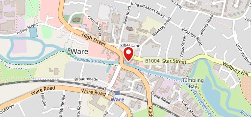 Waterside Inn Ware на карте