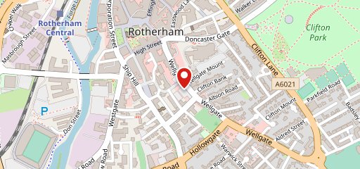 The new william fry Rotherham на карте