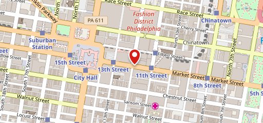 Circ at the Philadelphia Marriott Downtown на карте