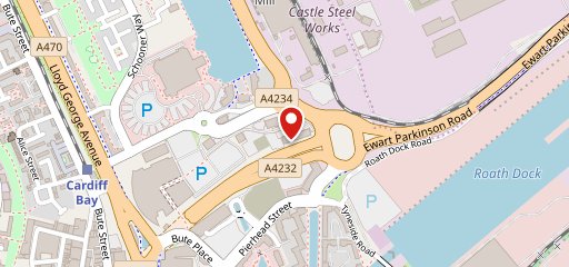 Future Inn Cardiff Bay на карте
