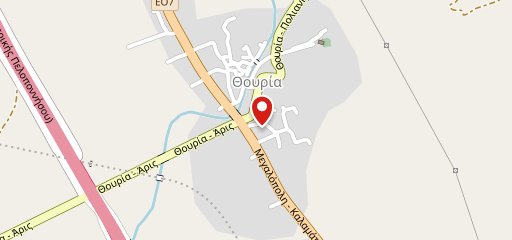 Θουρία на карте