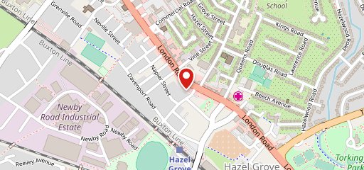 Three Tunnes, Hazel Grove на карте