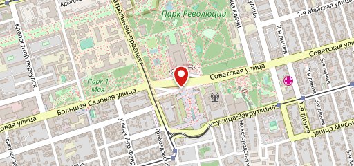 Дюймовочка, Кафе на карте