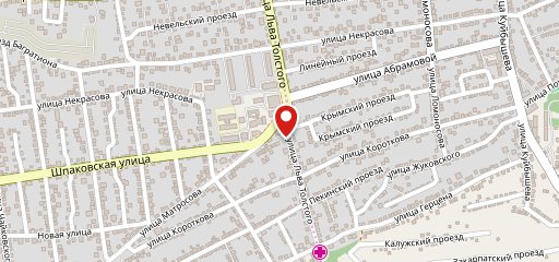 Тифлис, Кафе на карте