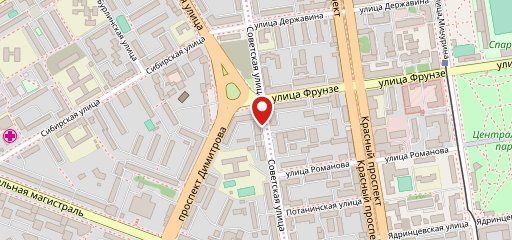 Тифлисъ на карте