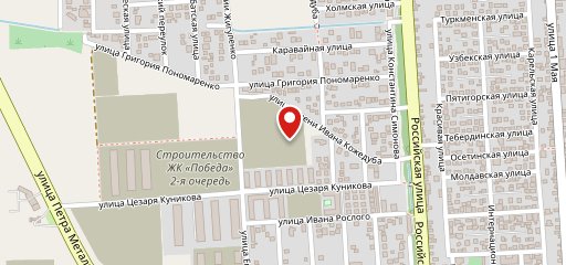Еда Тигра на карте