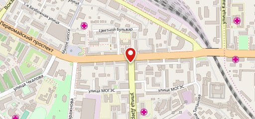 Тигр на карте