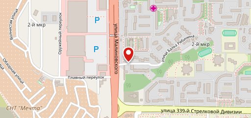 Тихая Гавань на карте